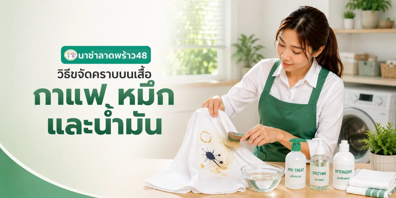ขจัดคราบ บนเสื้อง