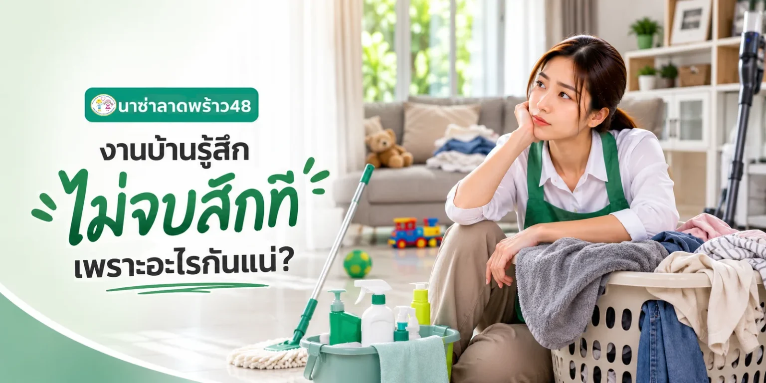 งานบ้านไม่จบสักที